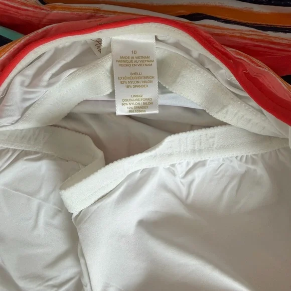 Anne Cole Multicolor Striped Strapless One-Piece Swimsuit - Picture 4 of 6